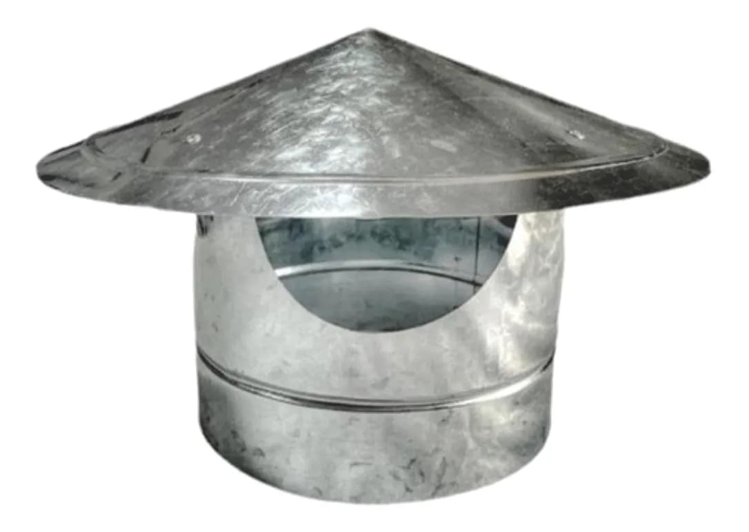 Chapéu de chaminé em Aço, Galvanizado