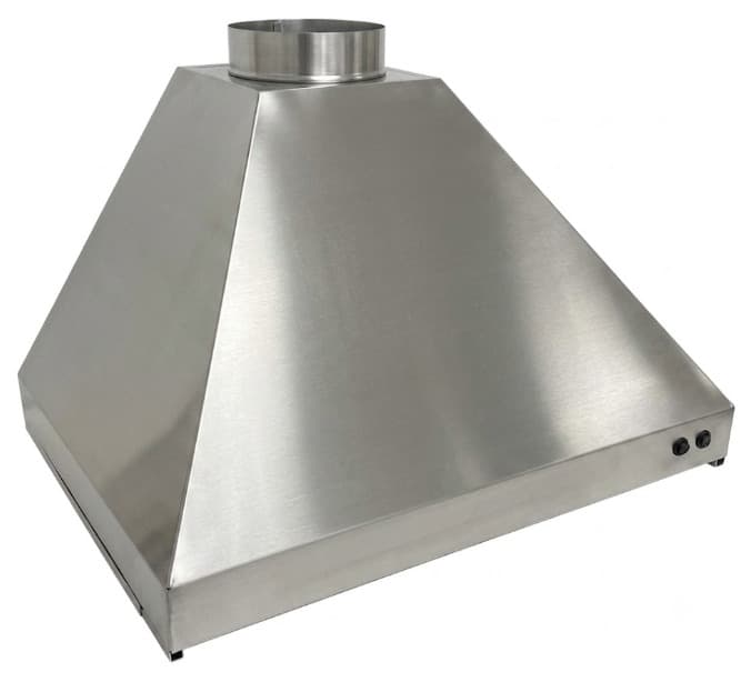 Coifa de parede em Inox 304, Escovado